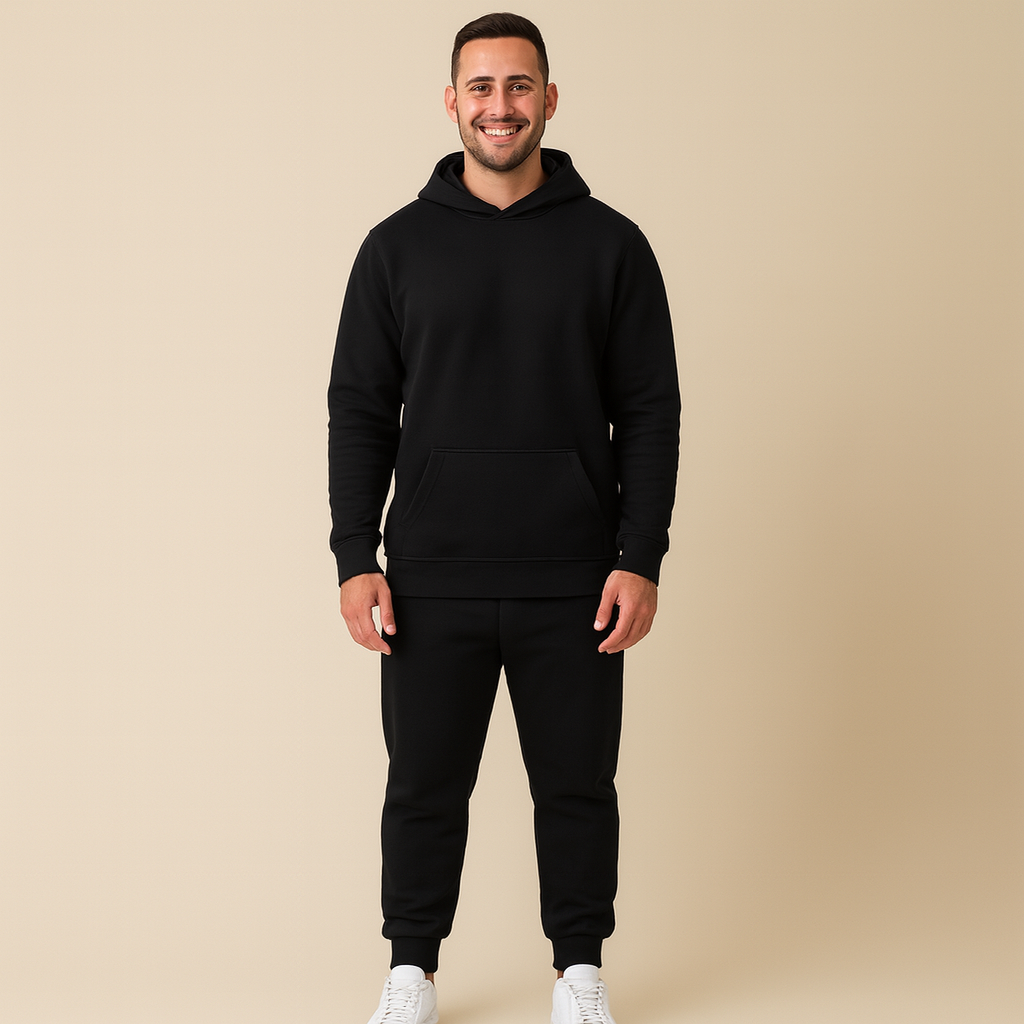 Ensemble de Détente pour Hommes en Tissu Confortable Moderne