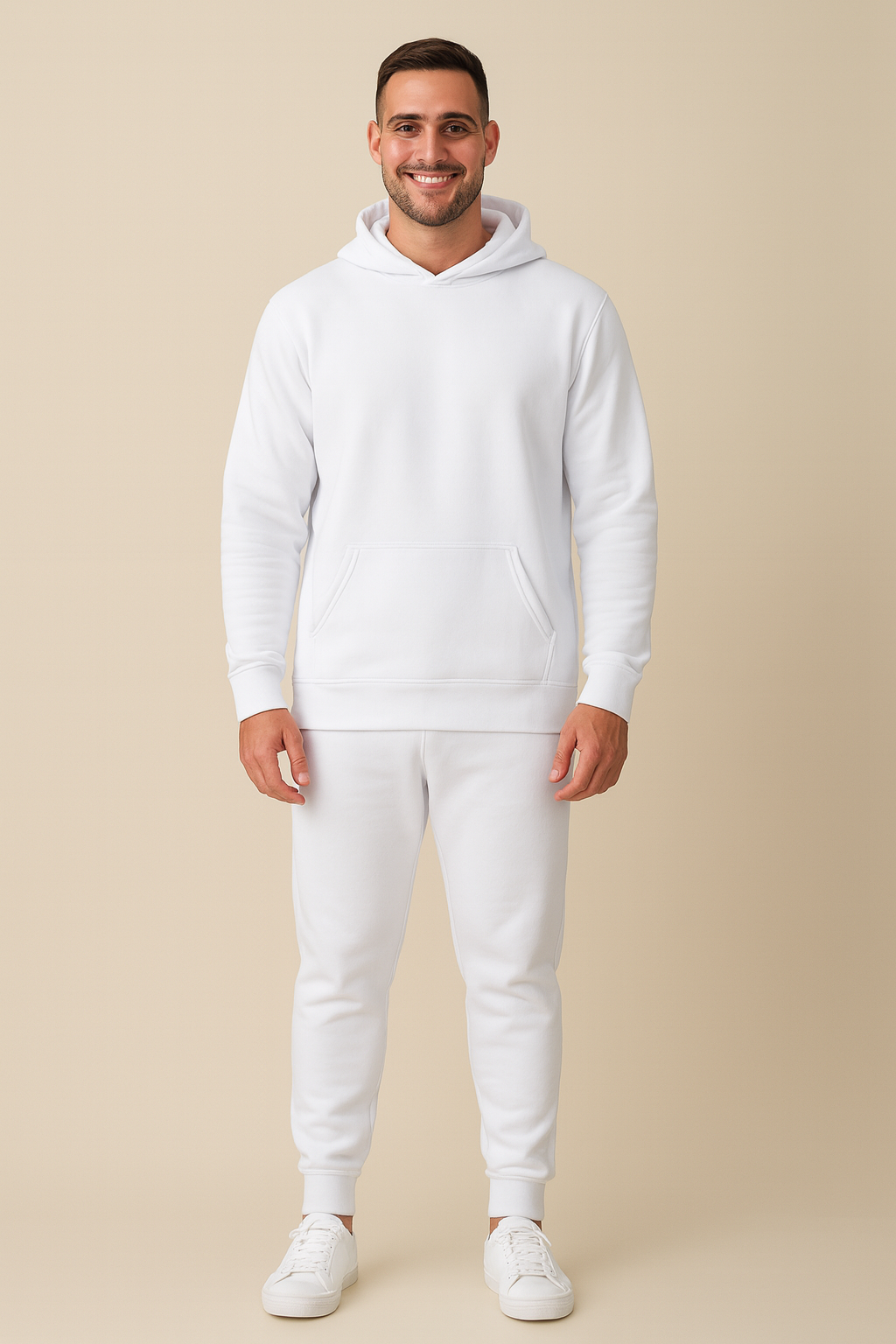 Ensemble de Détente pour Hommes en Tissu Confortable Moderne