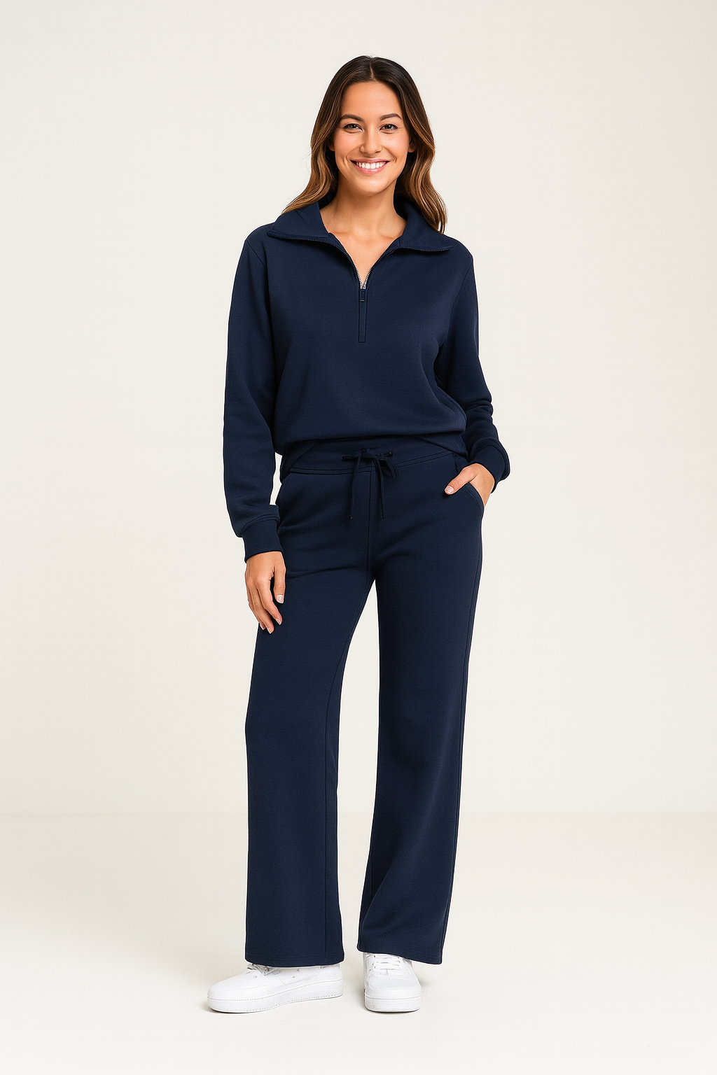 Ensemble de Loungewear pour Femmes Tissu Doux Élégant