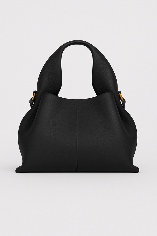 Sac à Main Femme en Cuir Végétalien Doux – Élégant, Pratique, Accents Dorés, Plusieurs Couleurs Disponibles
