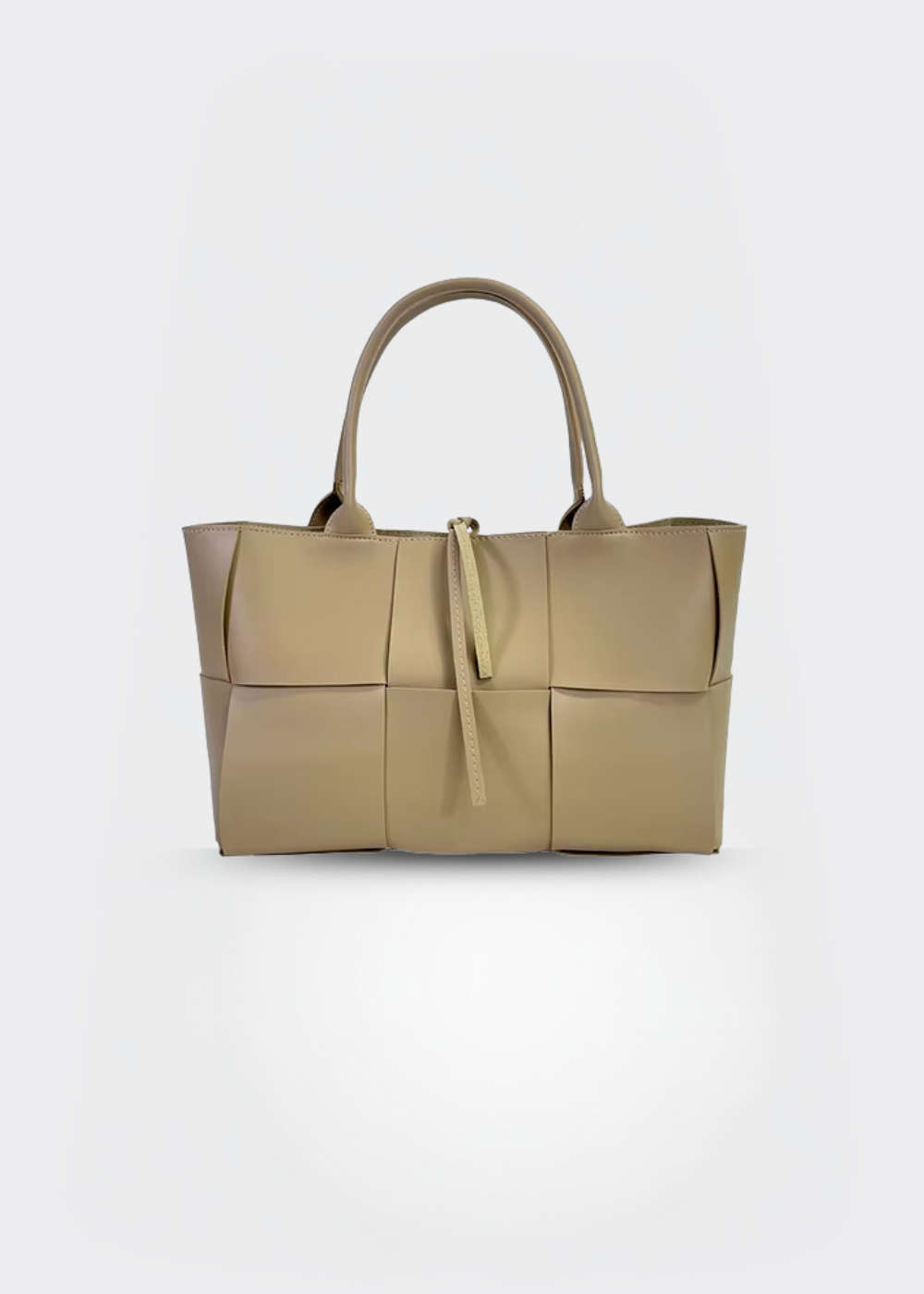 Sac à main femme en cuir authentique tressé – Élégant, pratique, dimensions 32x22x11 cm, idéal pour le bureau et les sorties quotidiennes