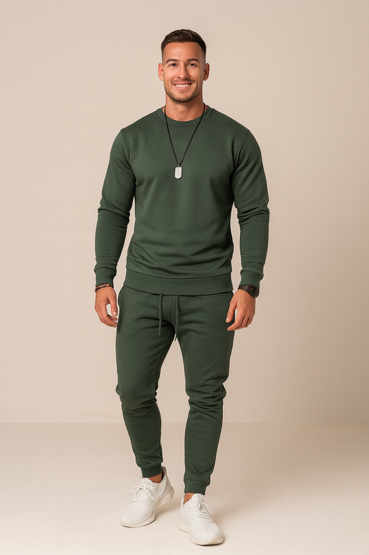 Ensemble Survêtement Homme Tissu Doux Design Moderne